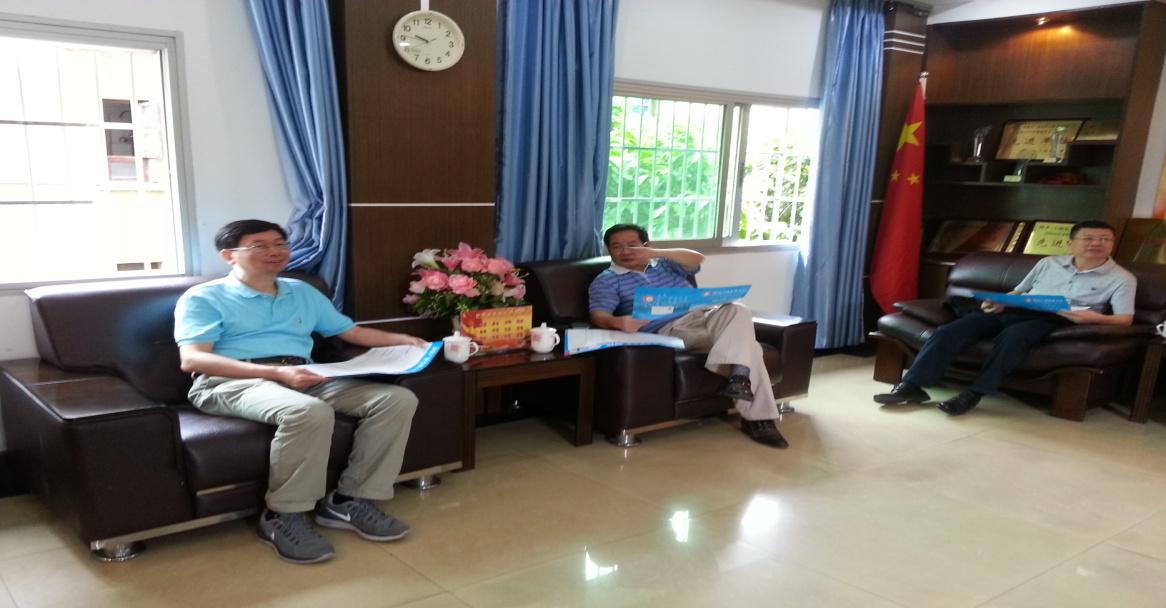 走访福建电大三明分校进行成人本科招生宣传