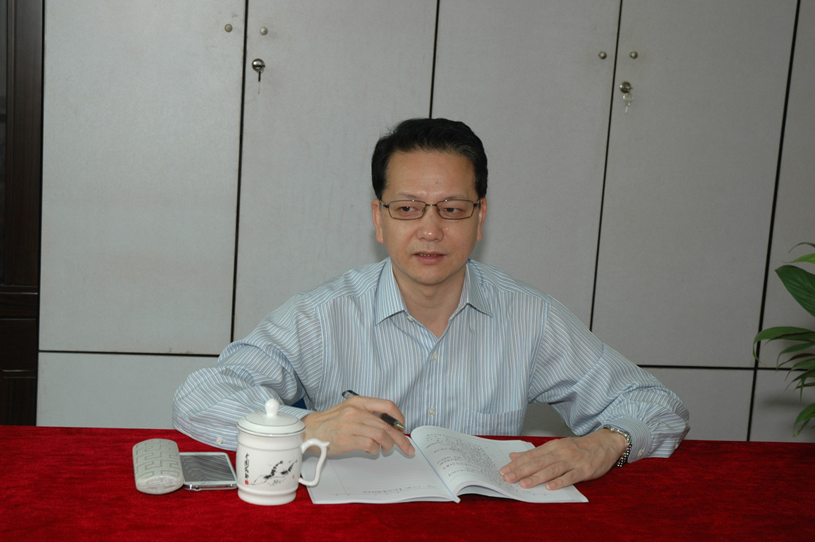 陈兴炎校长对高职学院的工作给予指导与建议